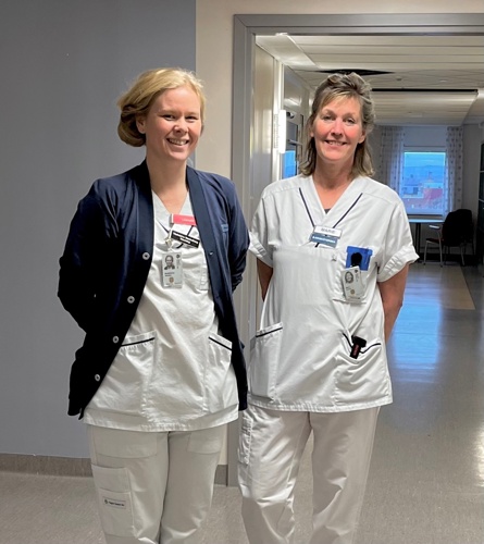 Madeleine Stackelberg och Marie Lennström